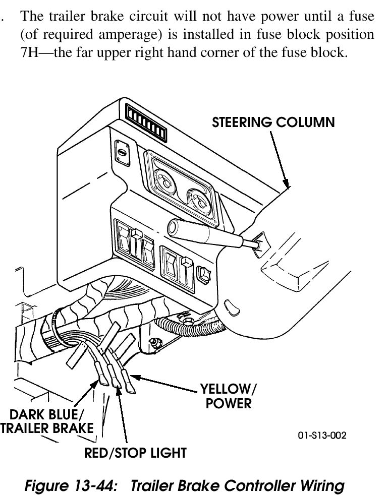 Trailer Electric Brake Controller Wiring Diagram from www.hummerknowledgebase.com